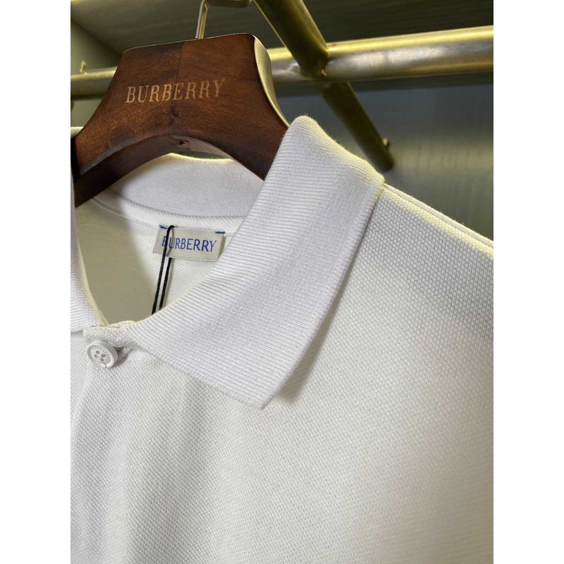 B**rry cotton polo shirt in chalk