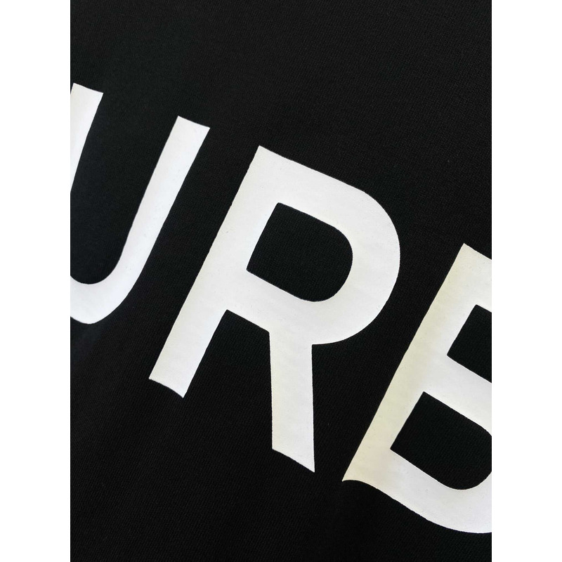 B**rry logo printed cotton t-shirt black&white