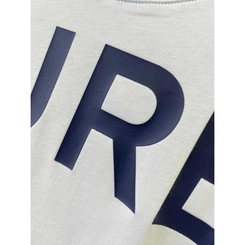 B**rry logo printed cotton t-shirt grey