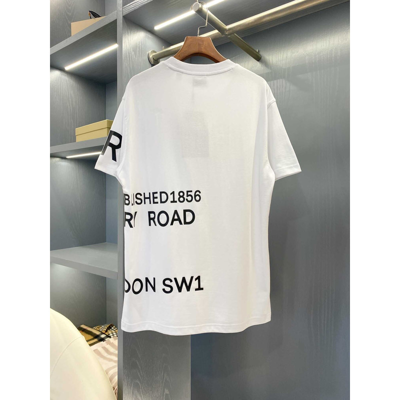 B**rry logo printed cotton t-shirt white