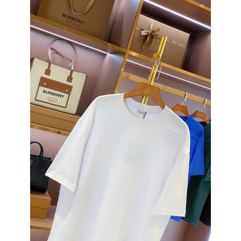 B**rry logo embroidered t-shirt white