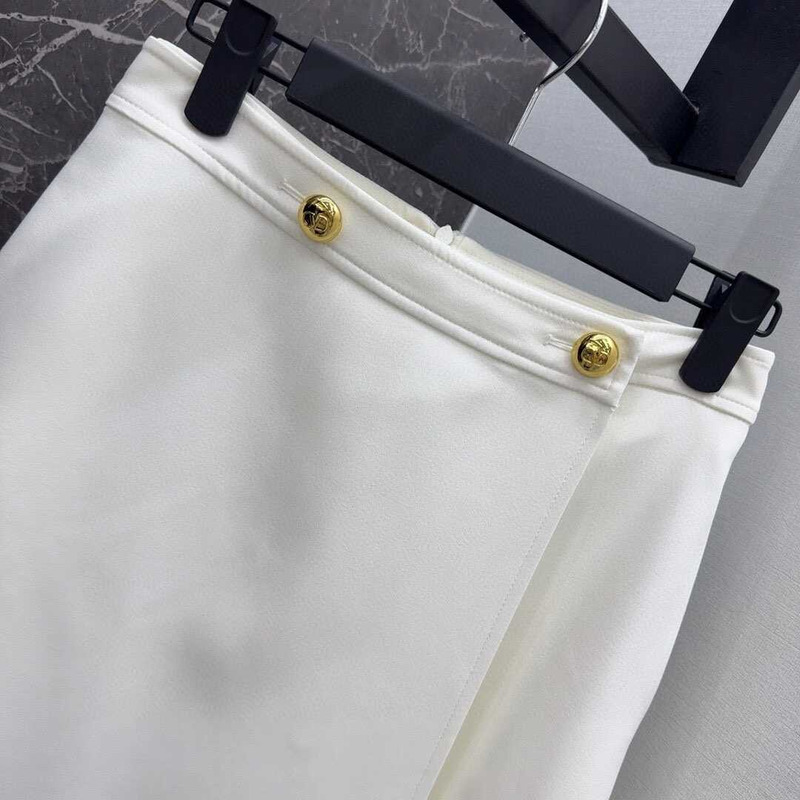 Valentino Cotton Skirt White