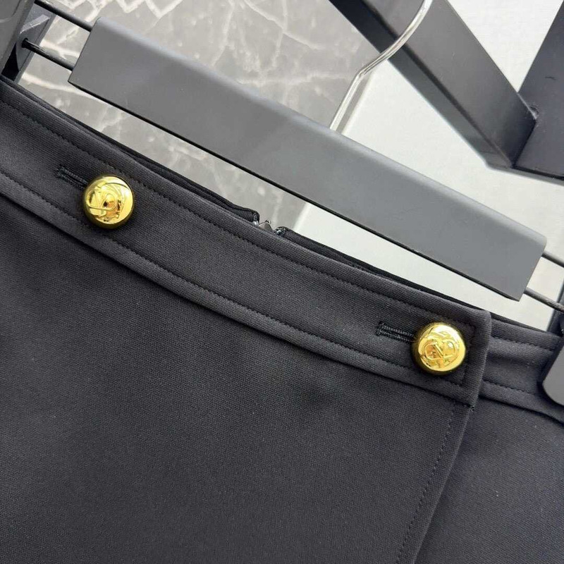 Valentino Cotton Skirt Black