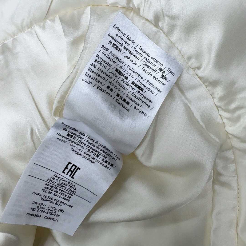 Valentino Garavani Mini Dress Wool-silk Bow-detail Ivory