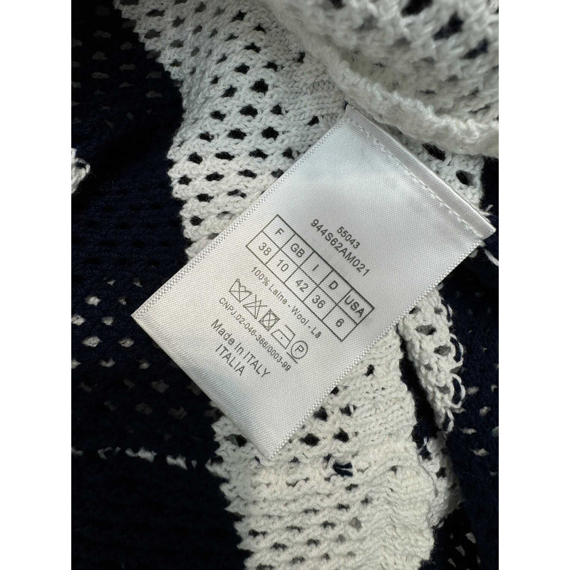 D*or logo knitwear tank top black