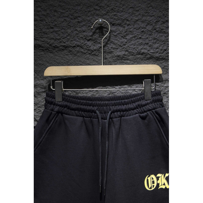 Chrome Heart Printed Cotton Shorts Black