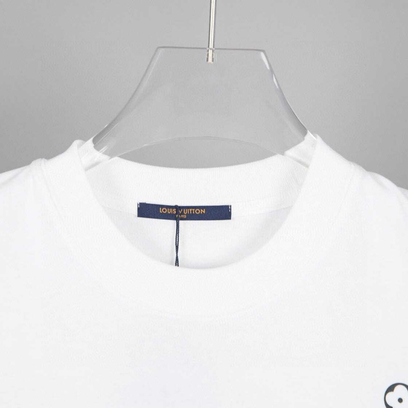 l**is V*t*n monogram t-shirt white