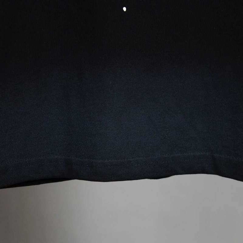 l**is V*t*n color monogram t-shirt white black/dark blue