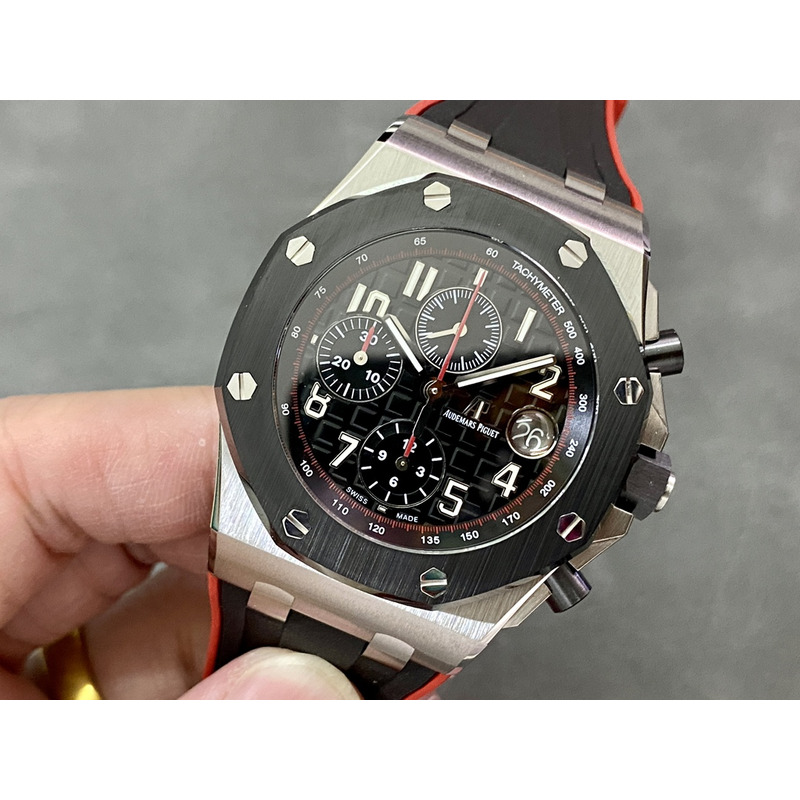 Audemars Piguet Royal Oak Offshore Chronograph Black Red Watches