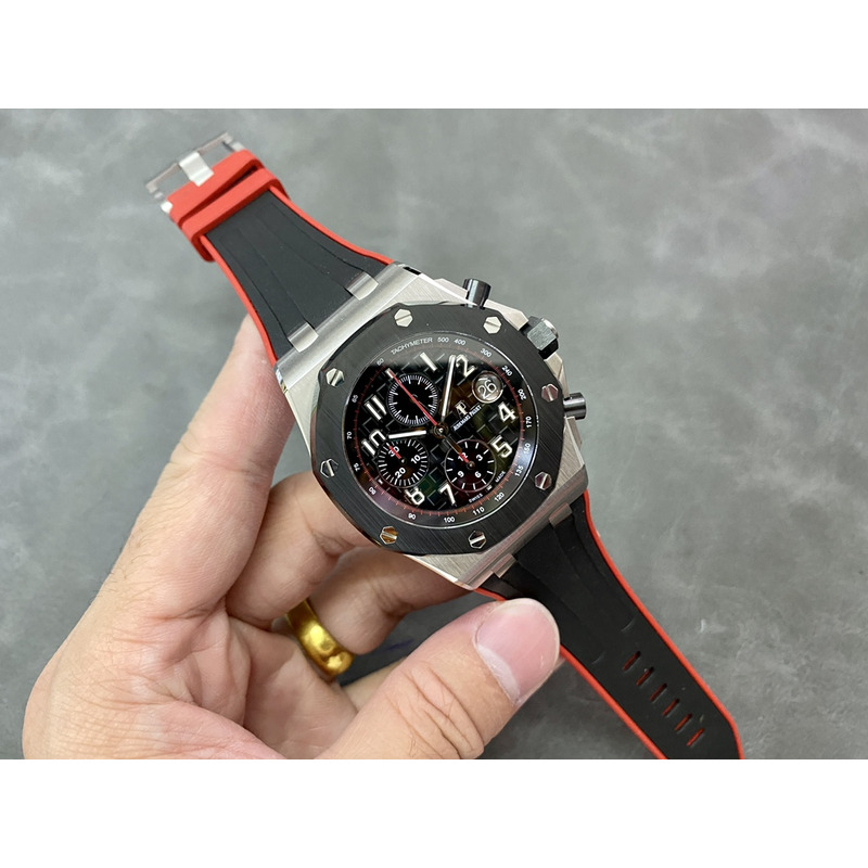 Audemars Piguet Royal Oak Offshore Chronograph Black Red Watches