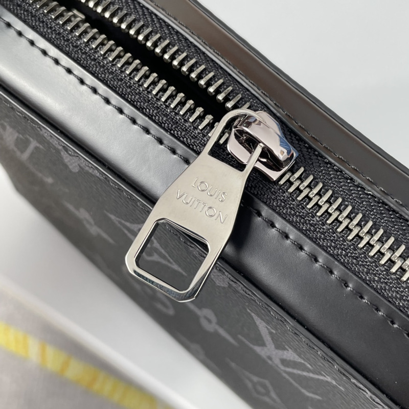 l**is V*t*n zippy xl wallet monogram eclipse black/gray