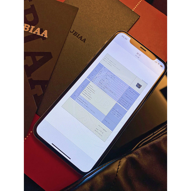 Ch*el shiny calfskin & gold-tone metal Ch*el 22 black