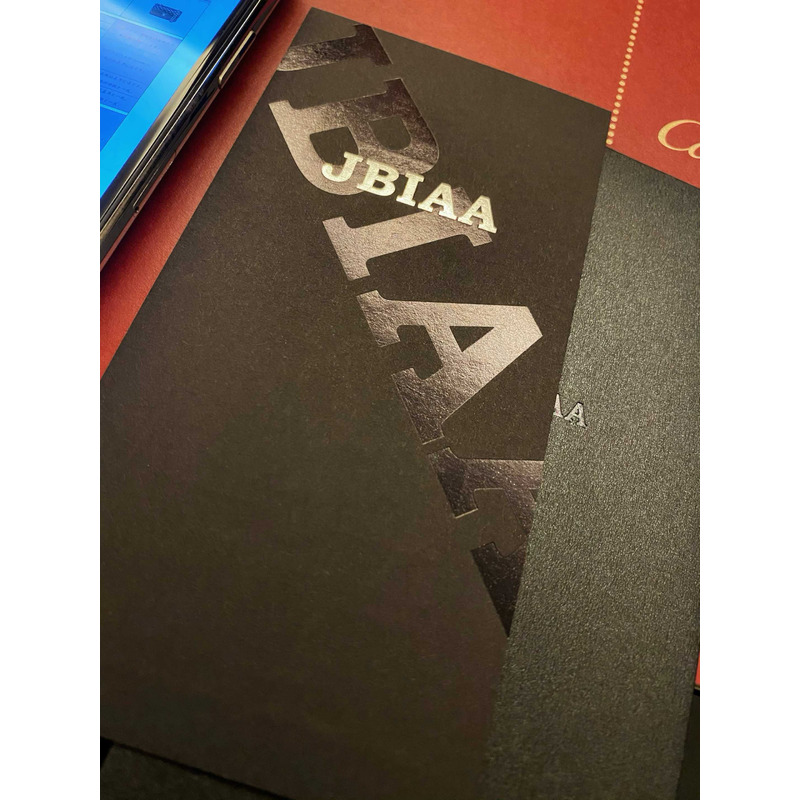 Ch*el large classic lambskin handbag black