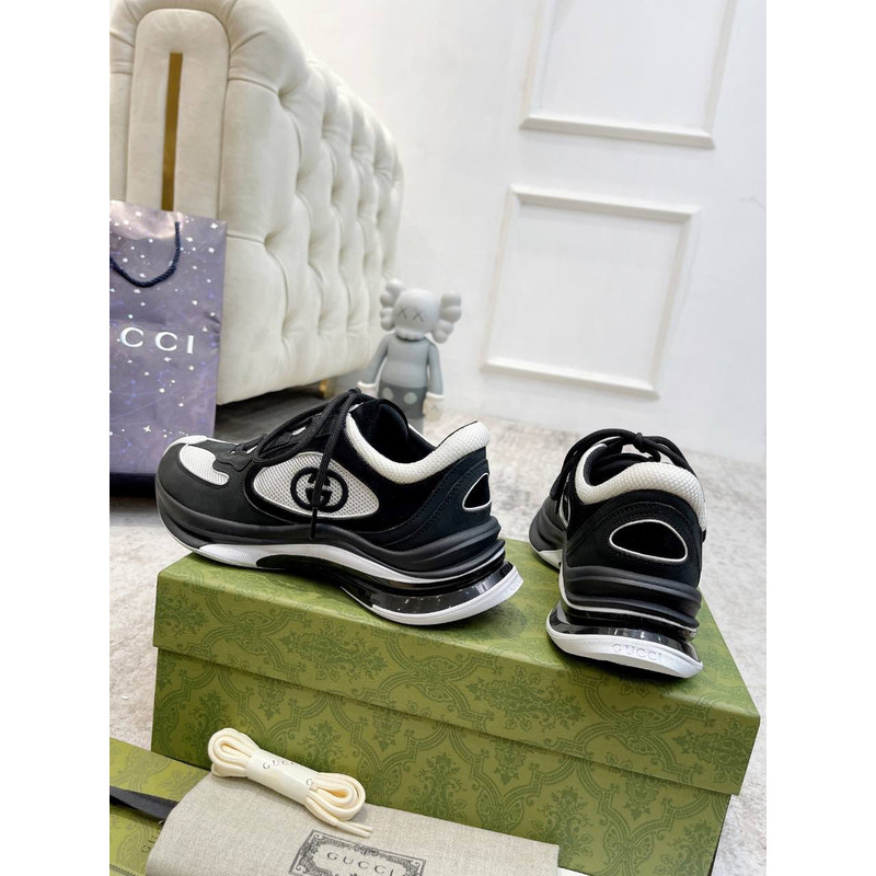 G*u*i run sneakers black