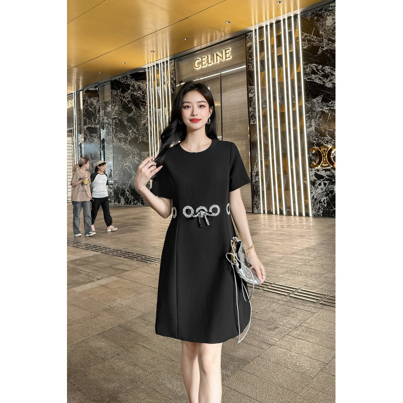 Valentino Elegant Summer Dress Black