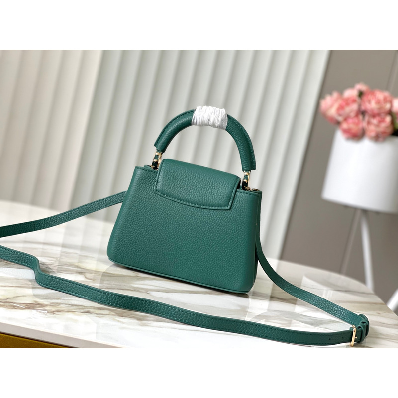 l**is V*t*n capucines mini green bag