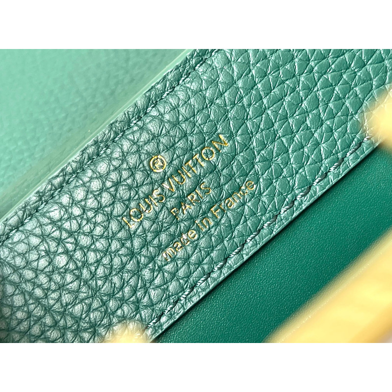 l**is V*t*n capucines mini green bag