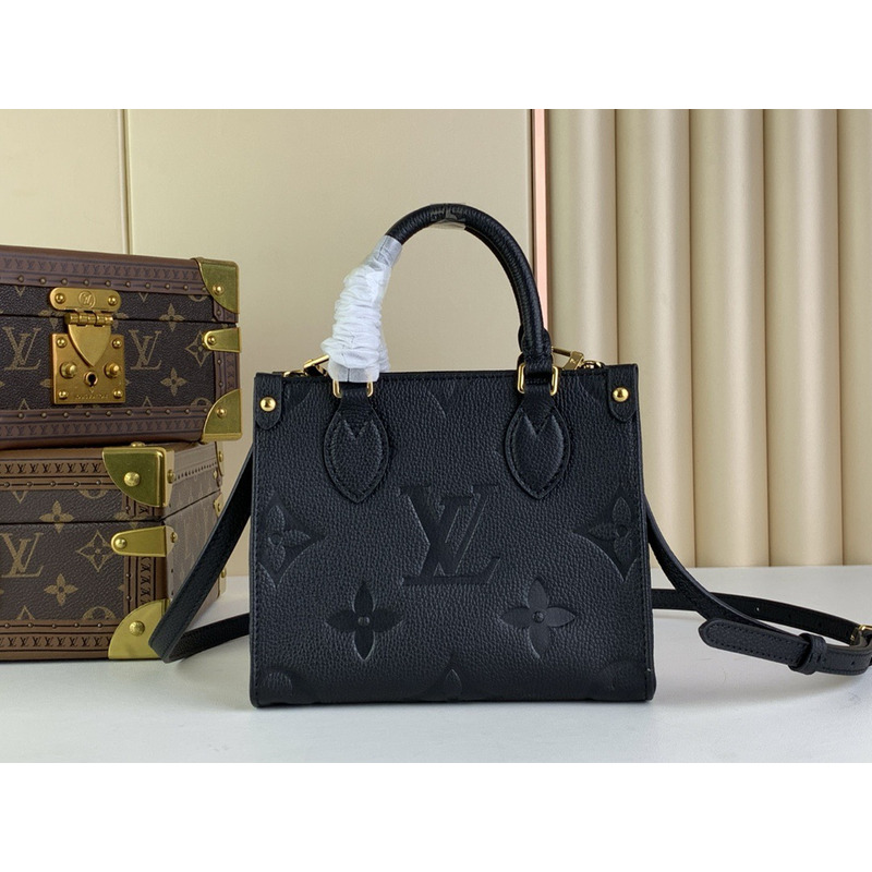 l**is V*t*n onthego bb monogram empreinte leather black