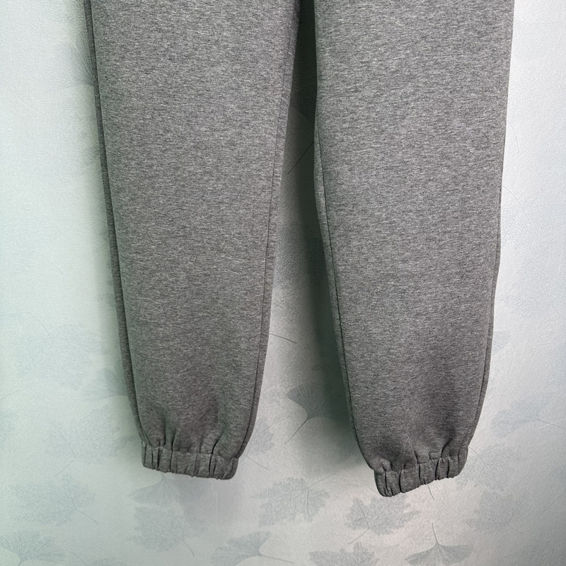 D*or ch**an D*or cd logo hoodie tracksuit in gray