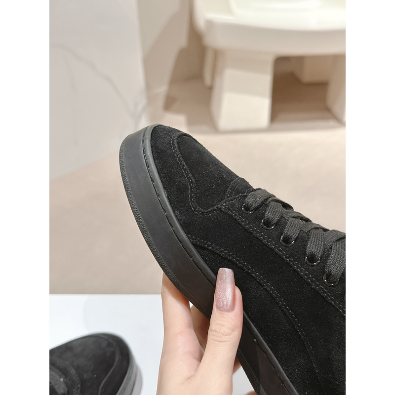 Ce**e trainer low lace-up sneaker in suede black