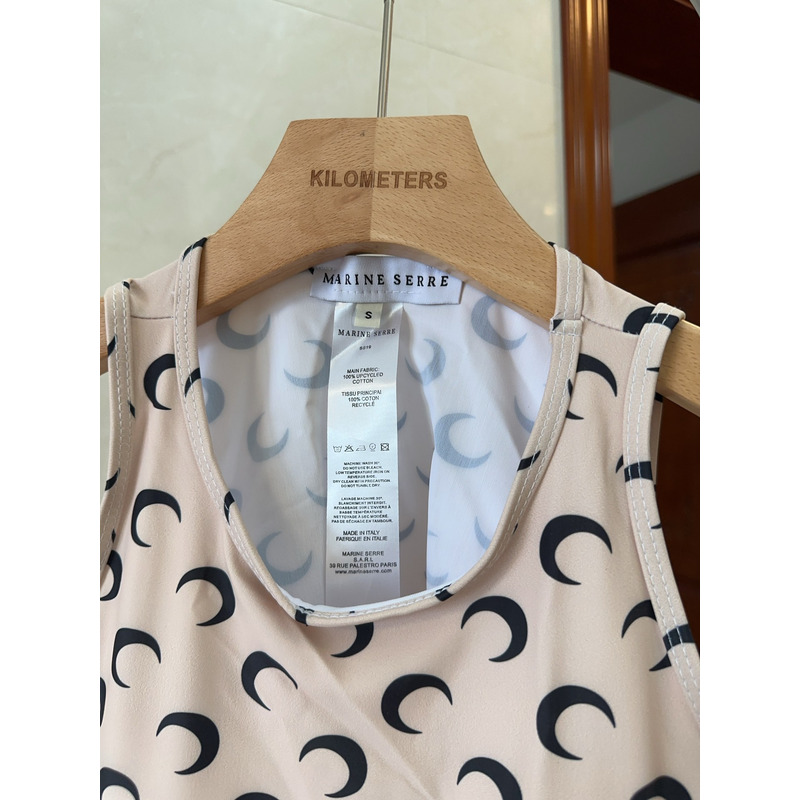 Marineserre Moon Print One Piece Swimsuit