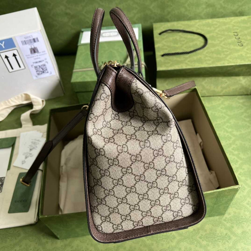 G*u*i ophidia tote bag brown