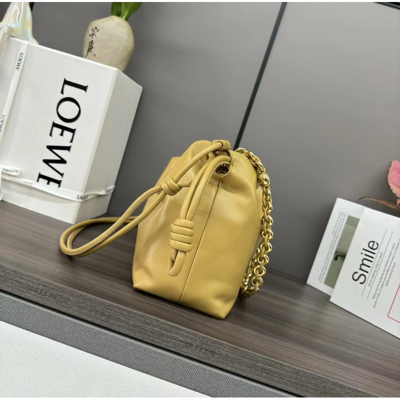 Loewe 2023 Nappa Flamenco Knot crossbody bag