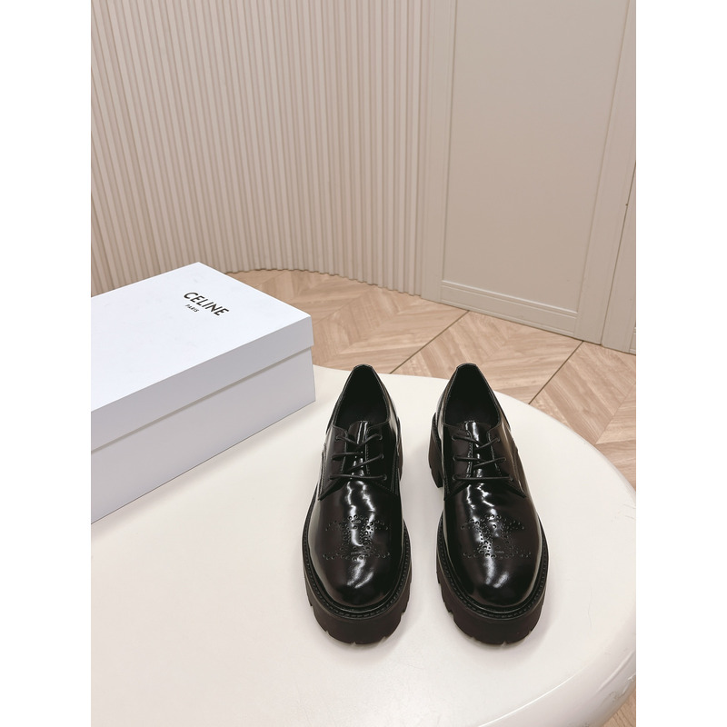 Ce**e bulky derby women shoes in black