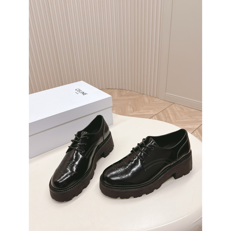 Ce**e bulky derby women shoes in black