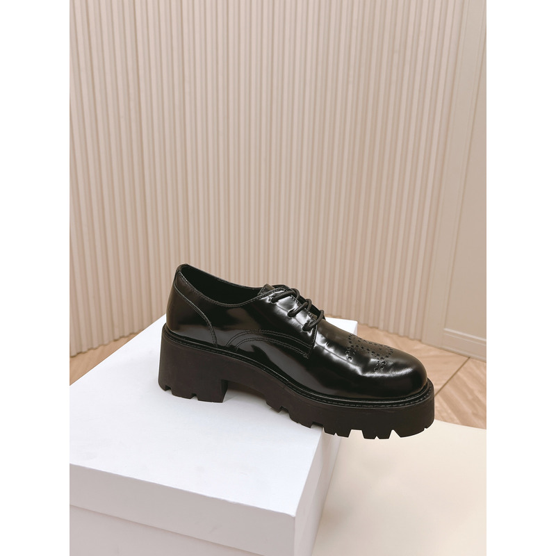 Ce**e bulky derby women shoes in black