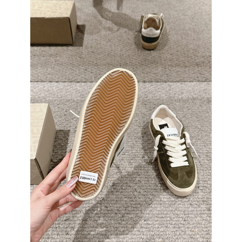 GGDB Soul Star Leather Low Top Sneaker Green