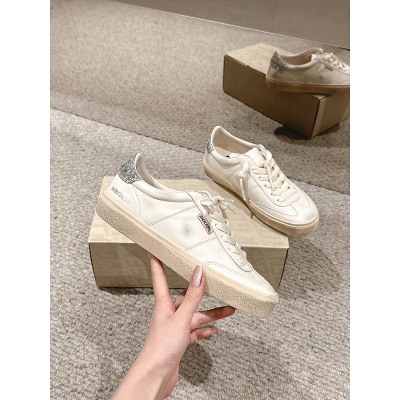 GGDB Soul Star Leather Low Top Sneaker White