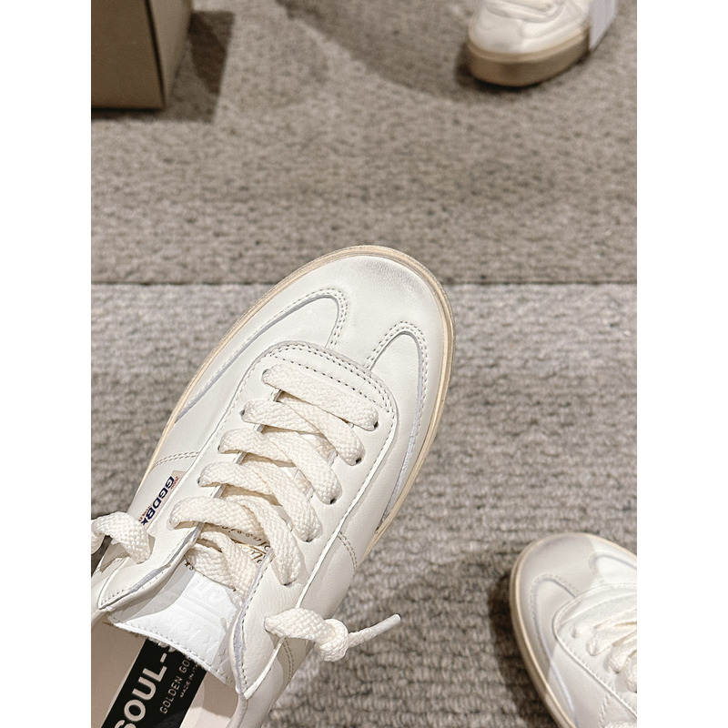 GGDB Soul Star Leather Low Top Sneaker White