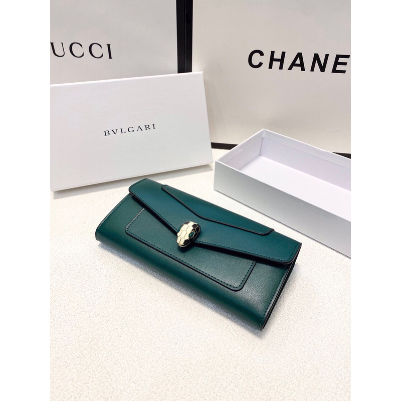 B*l*ai serpenti forever wallets green