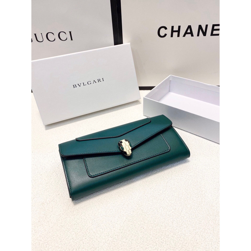 B*l*ai serpenti forever wallets green