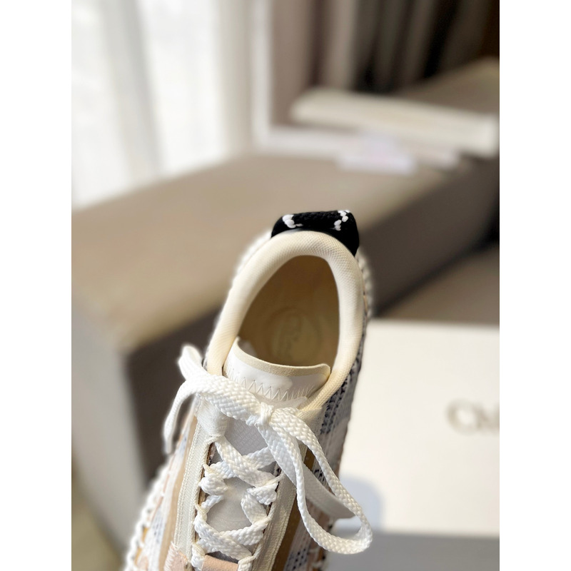 Chloe Nama Sneakers Beige