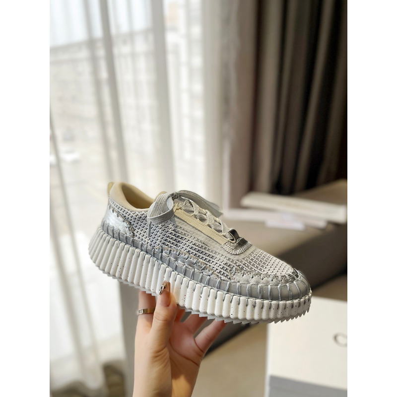 Chloe Nama Sneakers Beige