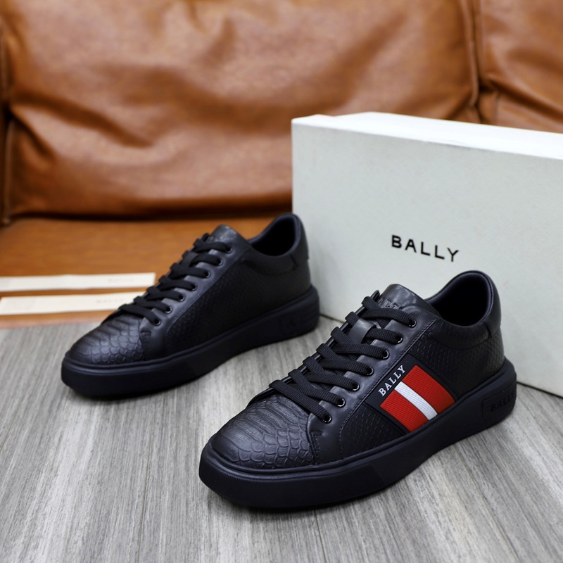 Bally Low-top Sneakers Leather Black
