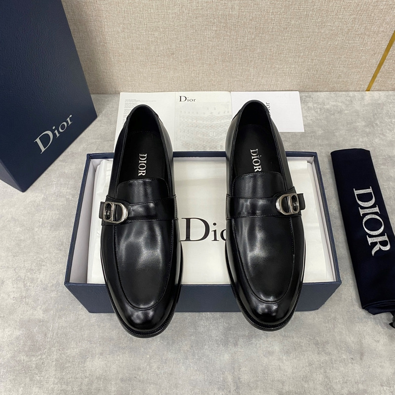 D*or granville loafer polished calfskin black