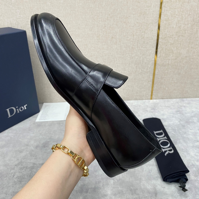 D*or granville loafer polished calfskin black