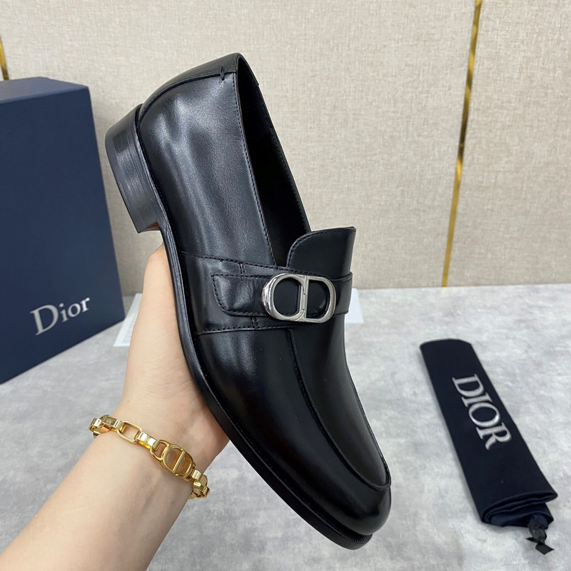 D*or granville loafer polished calfskin black