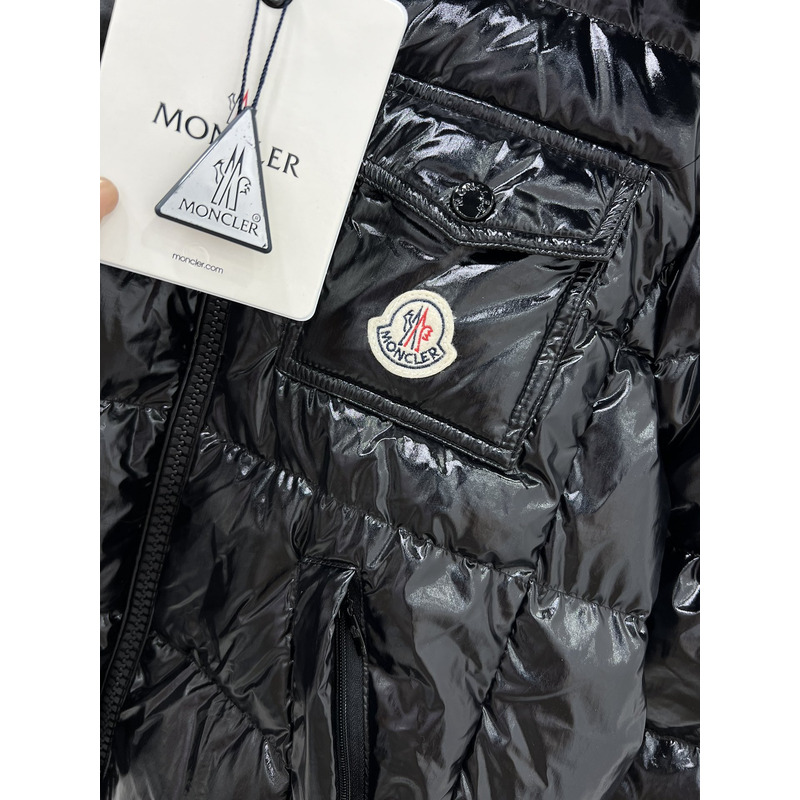 Moncler Andro Short Down Jacket Black