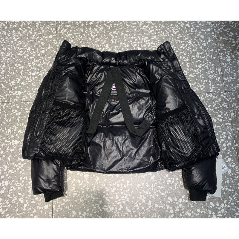 CanadaGoose Cypress Cropped Puffer Black