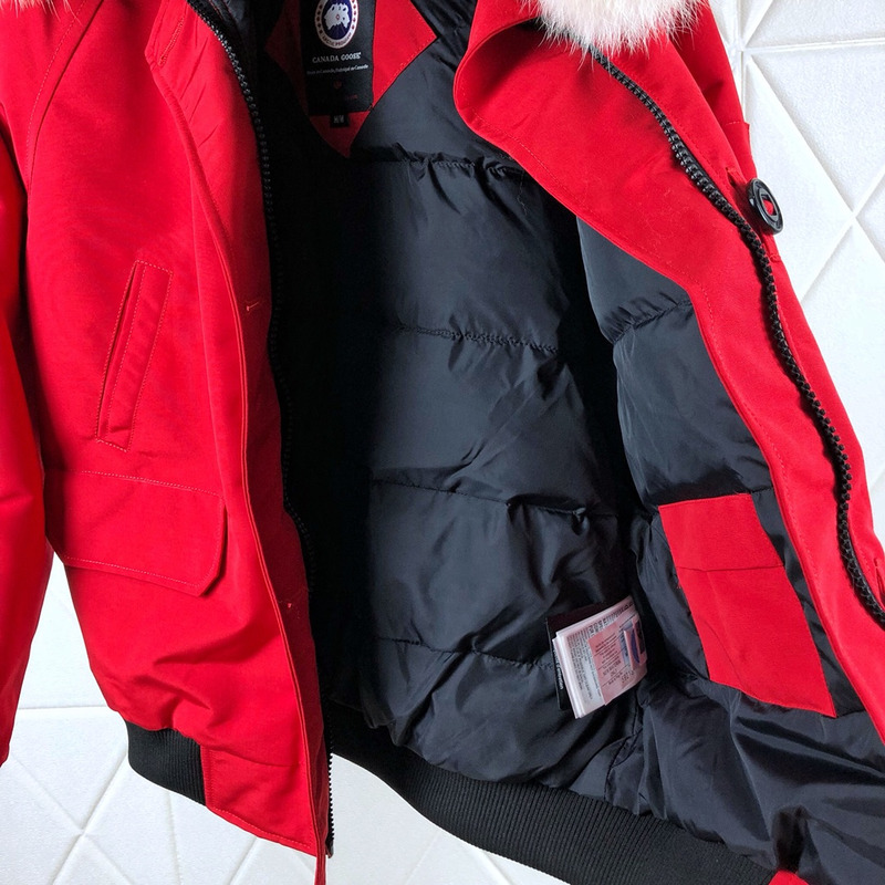 Can*a Go*e chilliwack bomber heritage jacket red