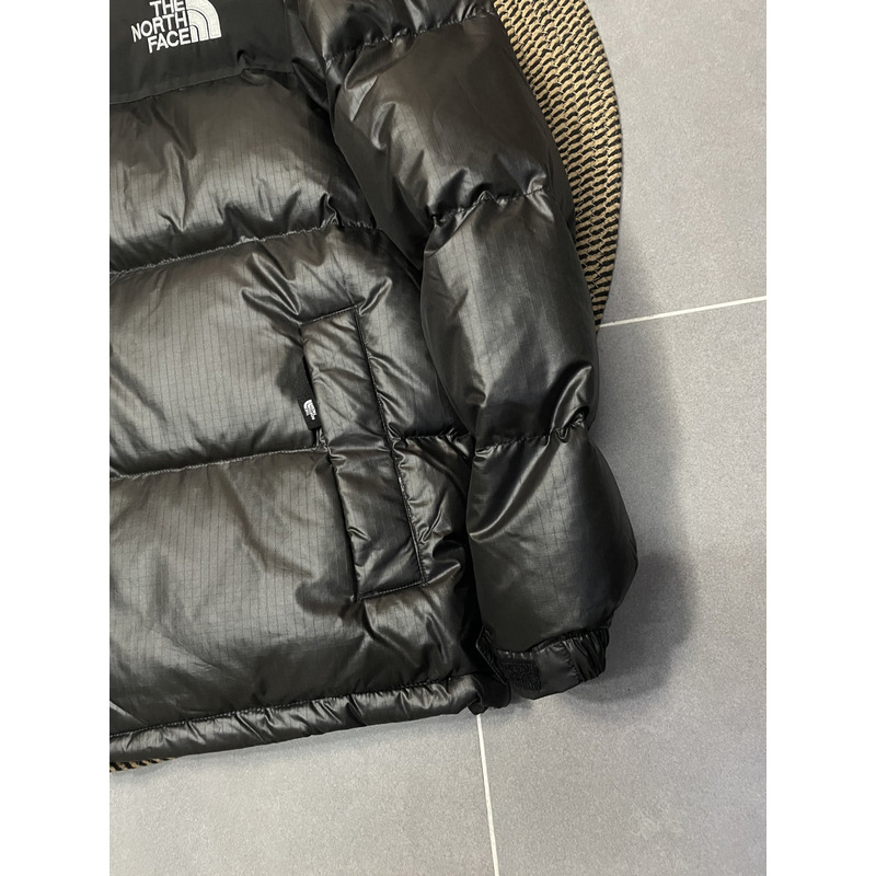 the n0*h F**e nuptse down jacket black