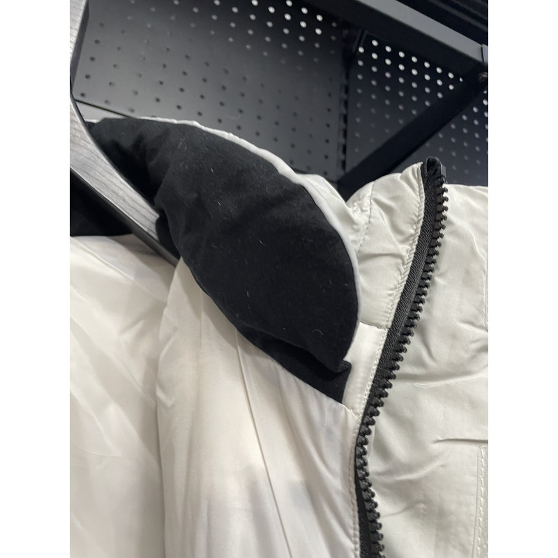 the n0*h F**e trench coat jacket white