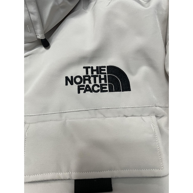 the n0*h F**e down jacket white