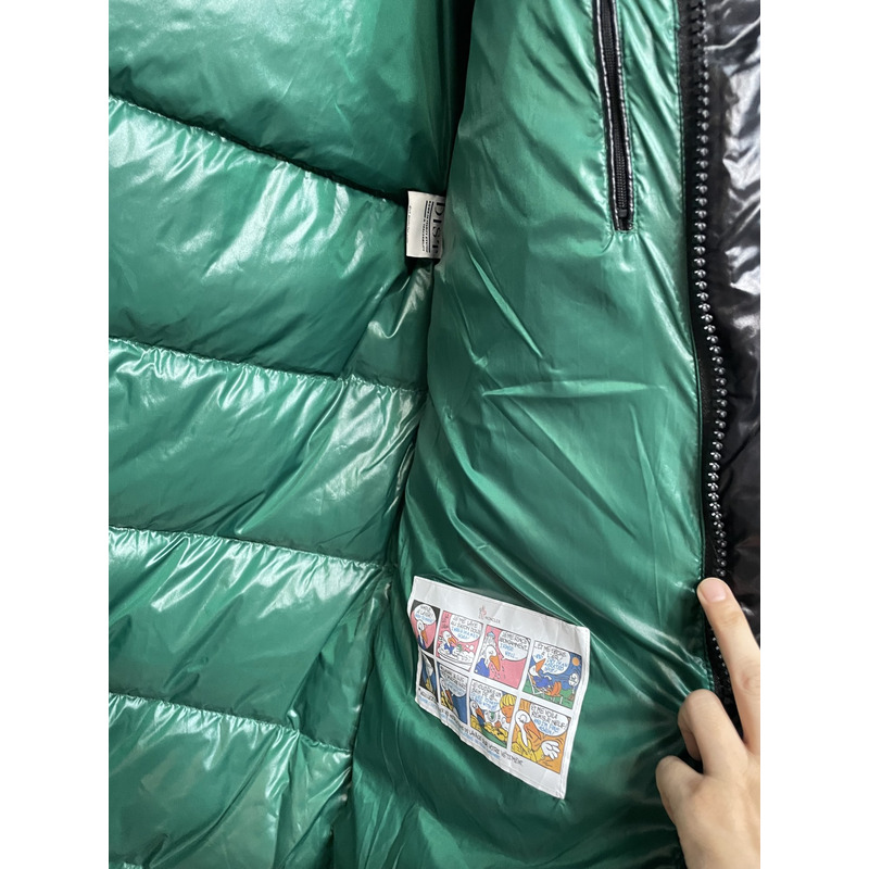 Moncler Hooded Padded Coat Black