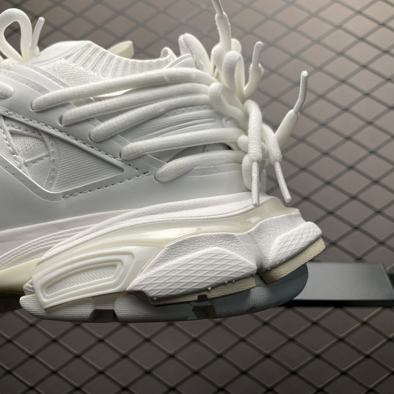 Ba*len*cia*ga track sneakers in white