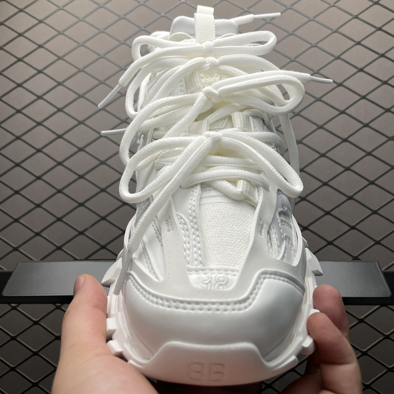 Ba*len*cia*ga track sneakers in white